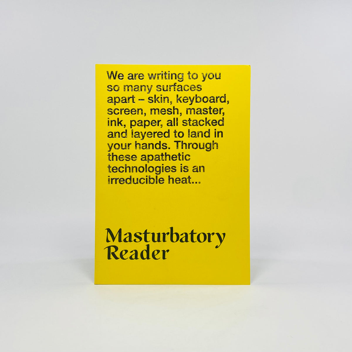 Masturbatory Reader #1