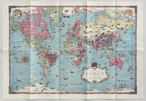 Mercator Map of the World (1931)
