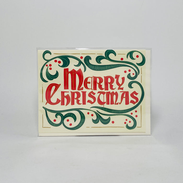 Merry Christmas - Red Cap Card