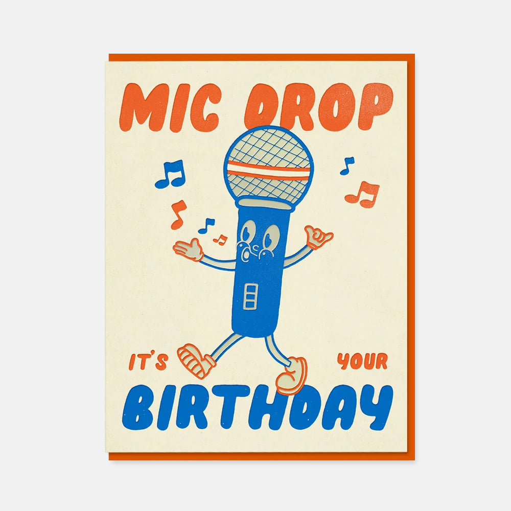 Mic Drop! It's Your Birthday - 1973 x The Toonies Card