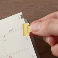 Midori Chiratto Brass Index Clips - Small