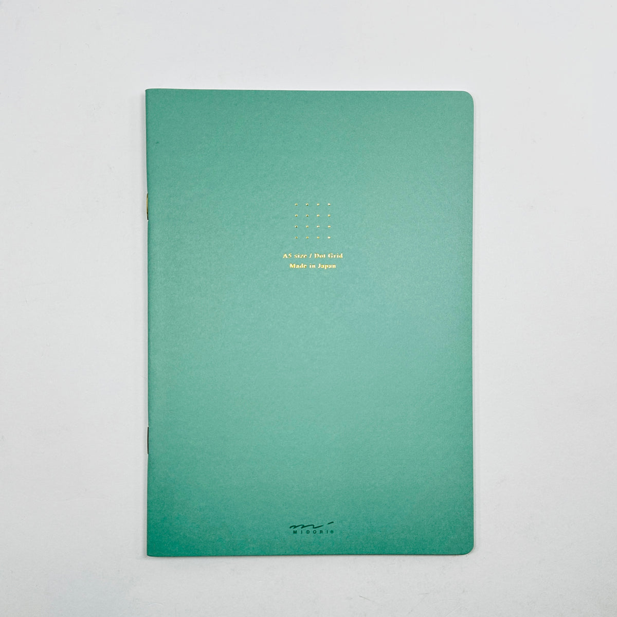 Midori Notebook A5 - Mint Green Dot Grid