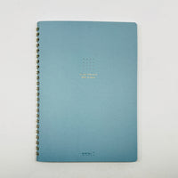 Midori Ring Notebook A5 - Blue Dot Grid