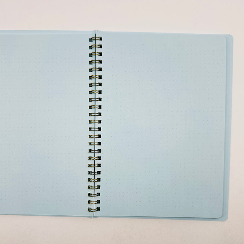 Midori Ring Notebook A5 - Blue Dot Grid