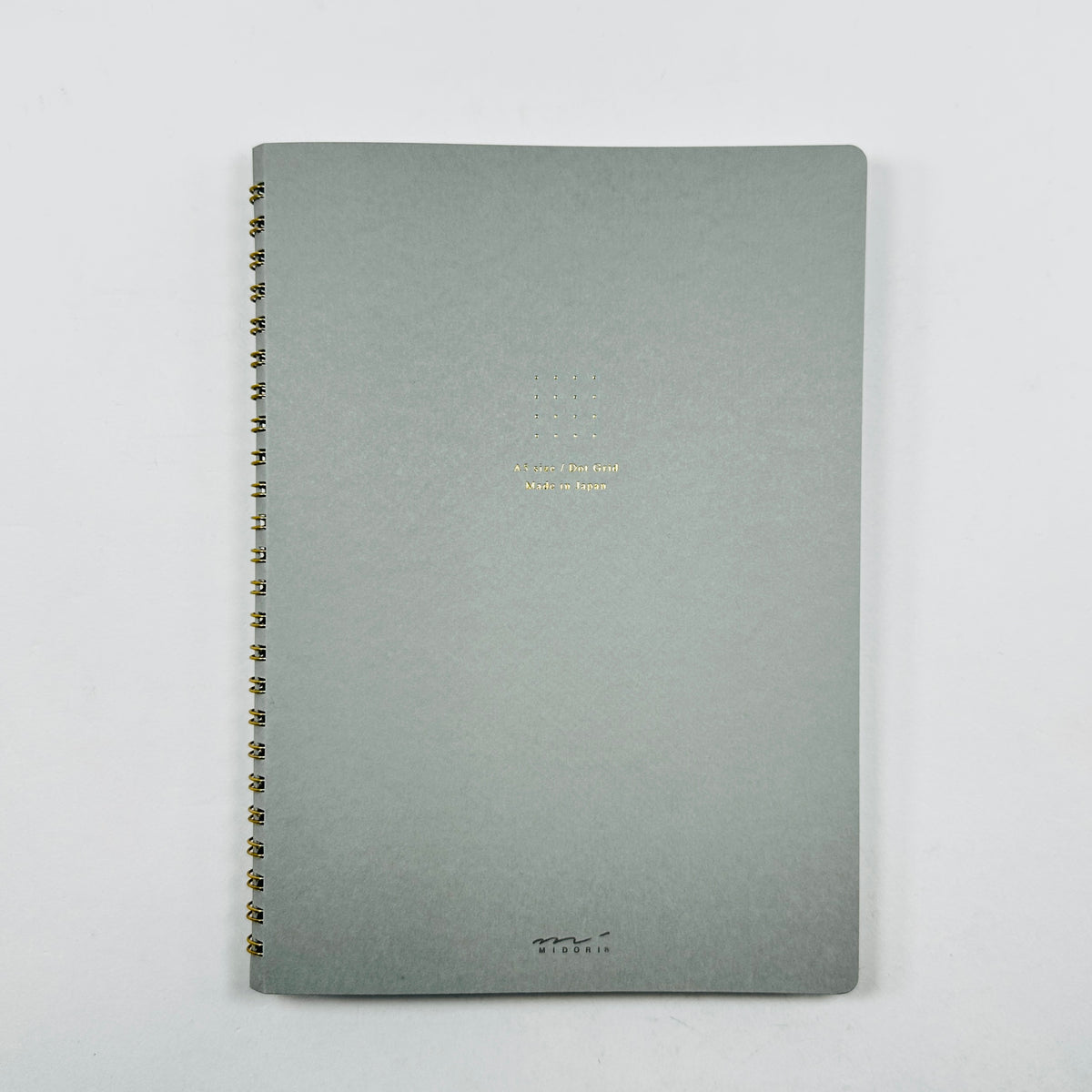 Midori Ring Notebook A5 - Grey Dot Grid