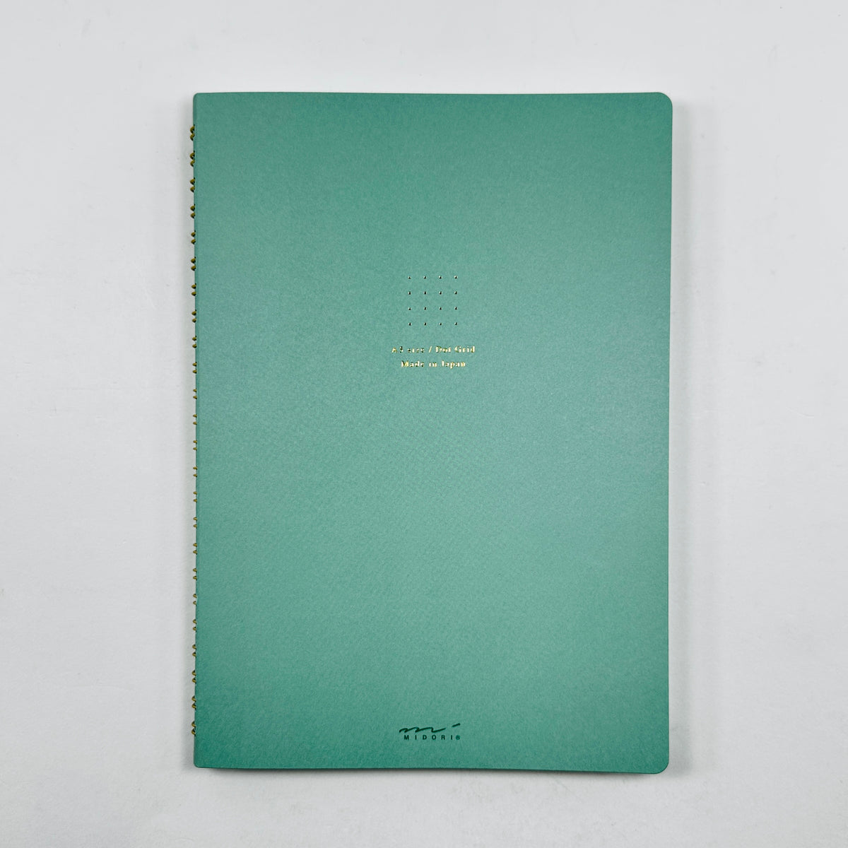 Midori Ring Notebook A5 - Mint Green Dot Grid