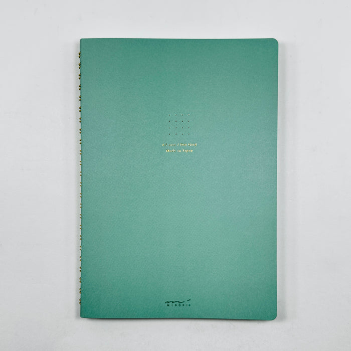 Midori Ring Notebook A5 - Mint Green Dot Grid