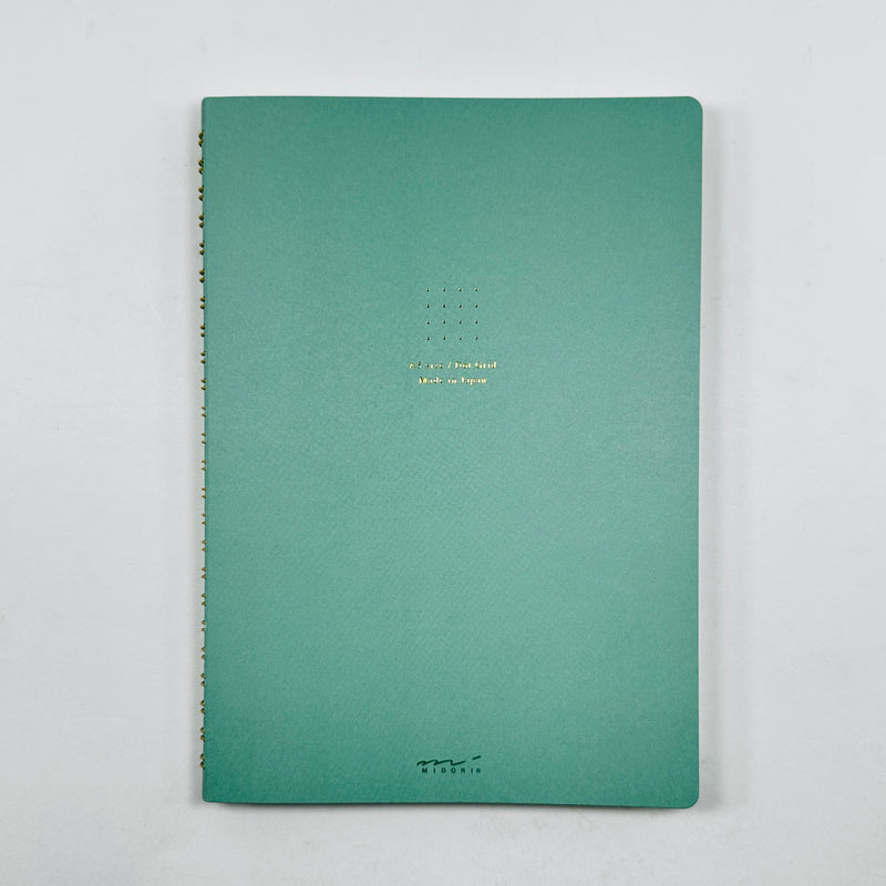 Midori Ring Notebook A5 - Mint Green Dot Grid