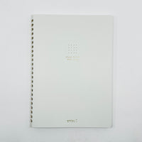 Midori Ring Notebook A5 - White Dot Grid