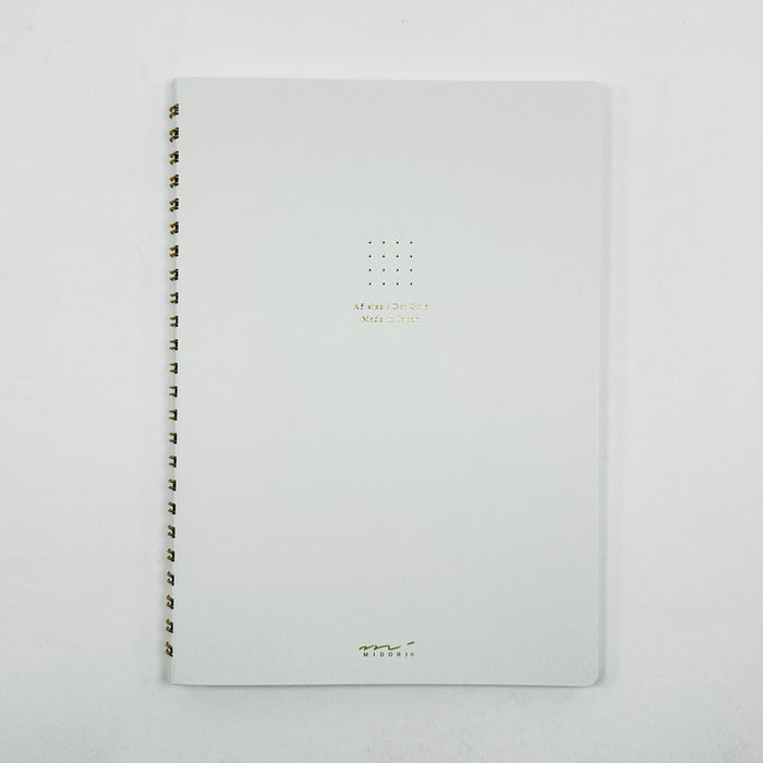 Midori Ring Notebook A5 - White Dot Grid