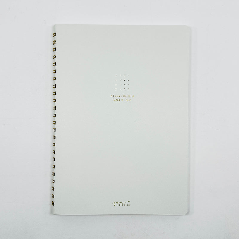 Midori Ring Notebook A5 - White Dot Grid