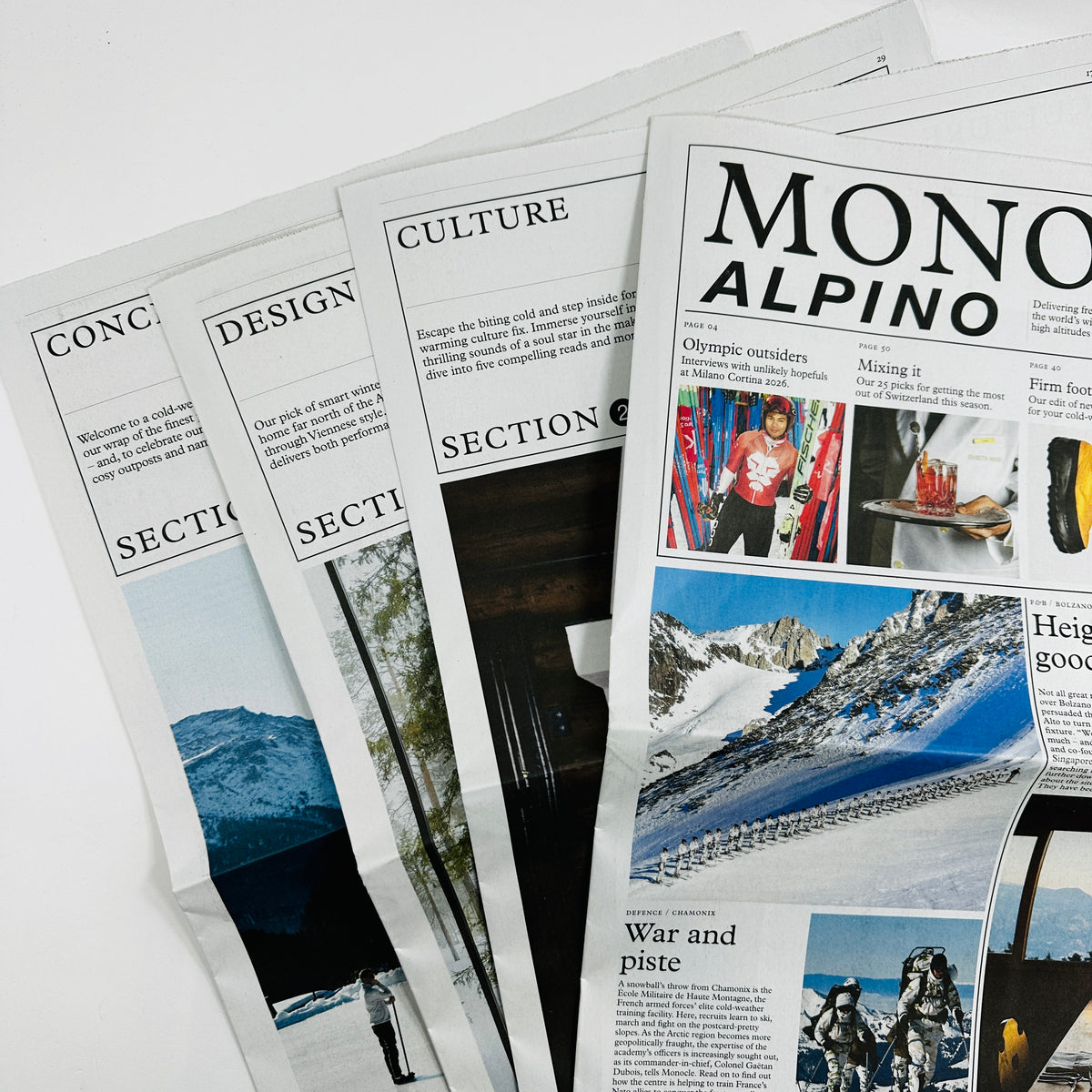 Monocle Alpino Newspaper - Winter 2025/26
