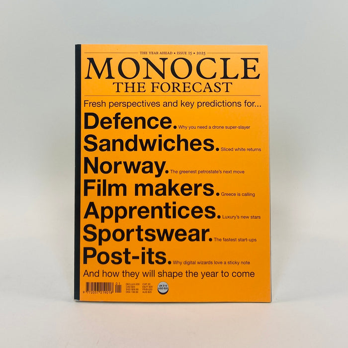 Monocle Forecast 2025