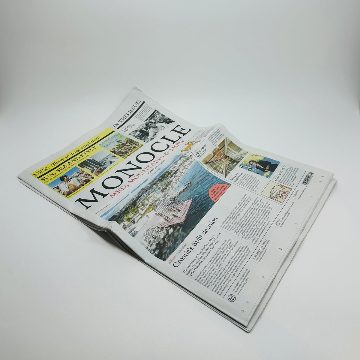 Monocle Newspaper - Med, Mountains & More Newspaper