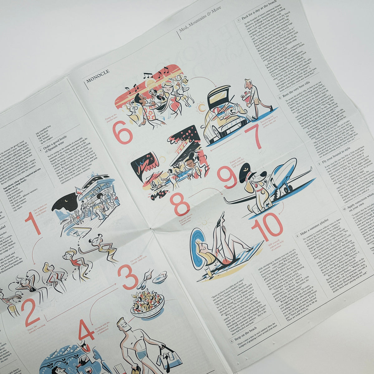 Monocle Newspaper - Med, Mountains & More Newspaper