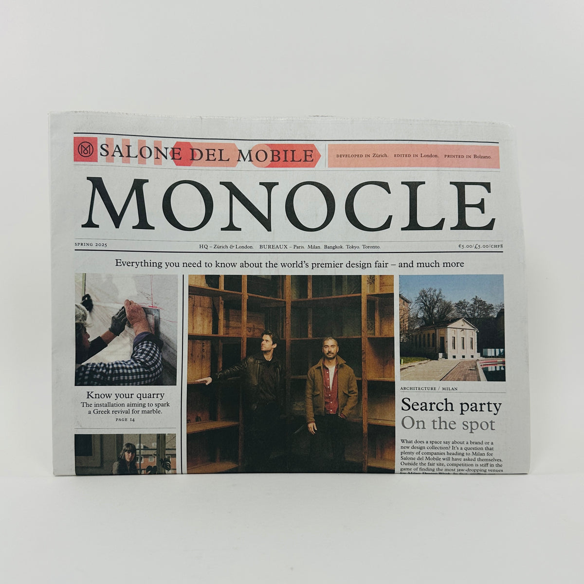 Monocle Salone del Mobile - Summer 2025