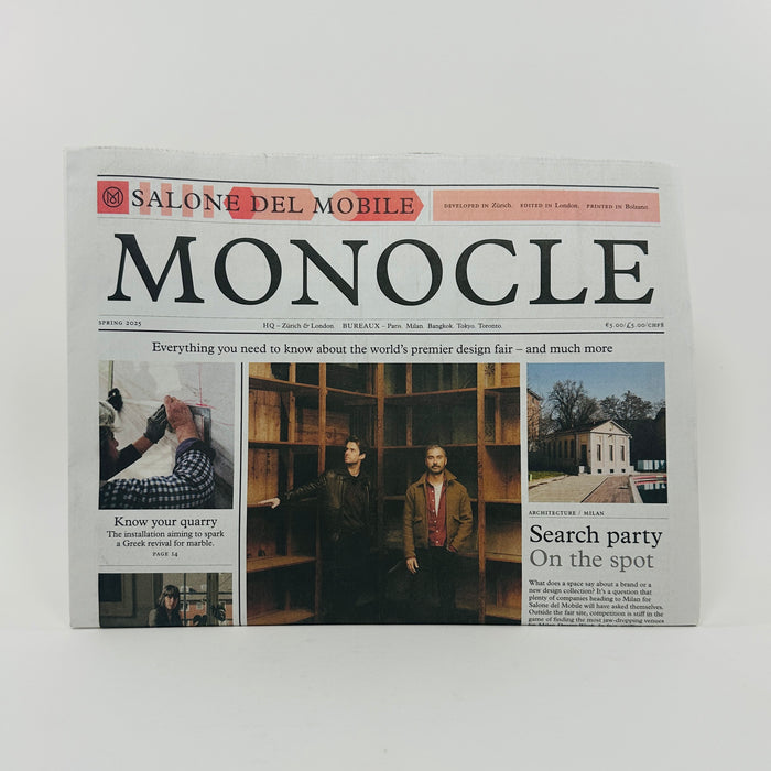 Monocle Salone del Mobile - Summer 2025