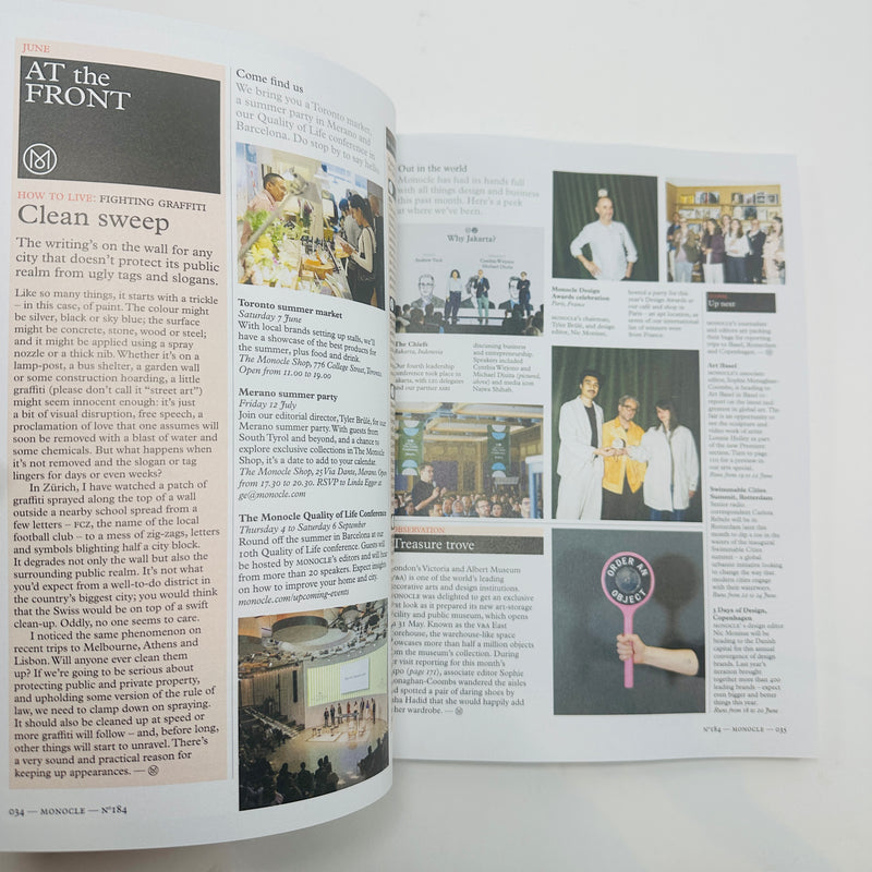 Monocle #184 - Time To Clean Up The City - June 2025
