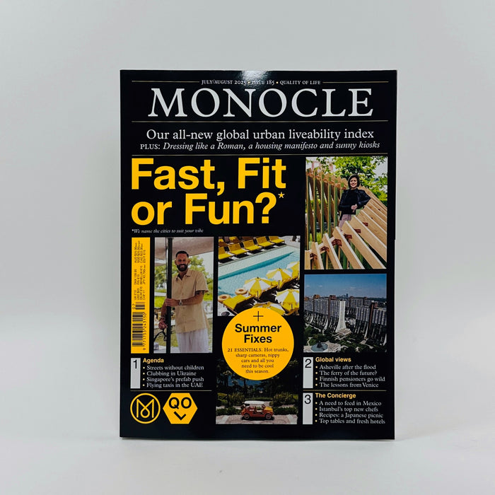 Monocle #185 - Fast, Fit or Fun? - July/August 2025