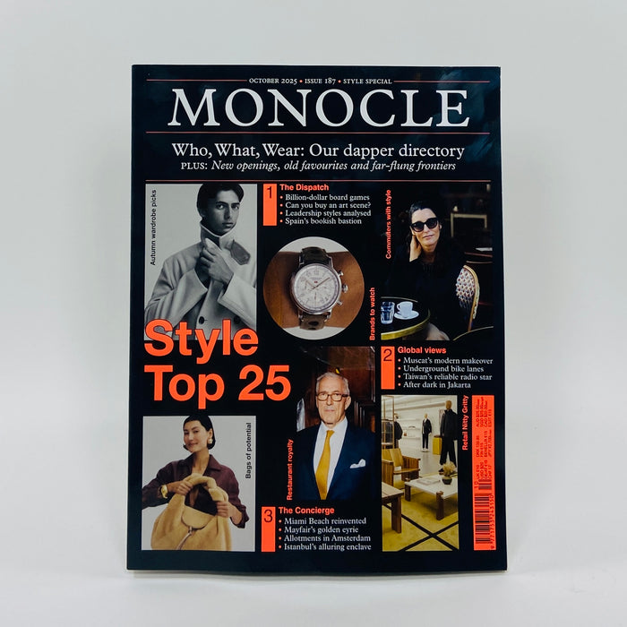 Monocle #187 - October 2025 - Style Special