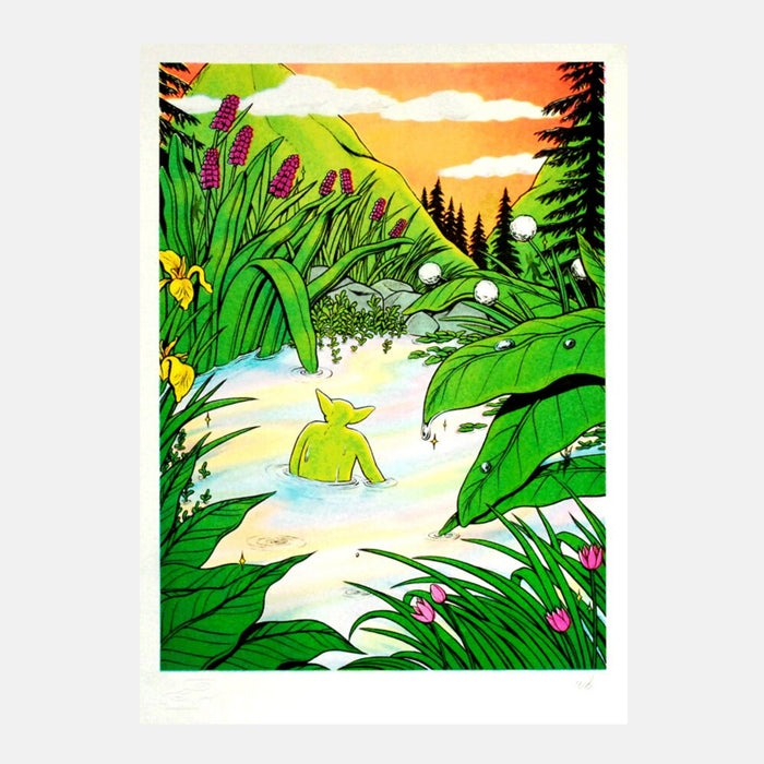 Morning Bath A3 Print - Lily Blakely x PageMasters