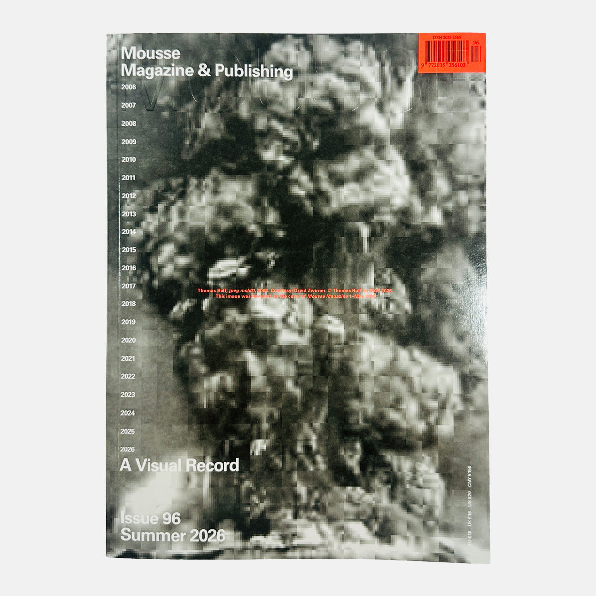 Mousse - 2006–2026 A Visual Record #96