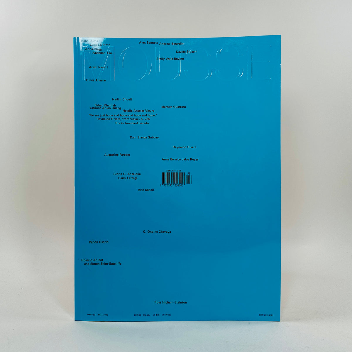 Mousse #93 - Fall 2025