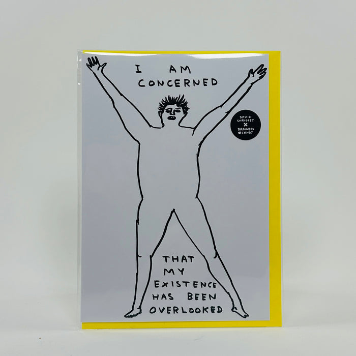 My Existence - David Shrigley Card