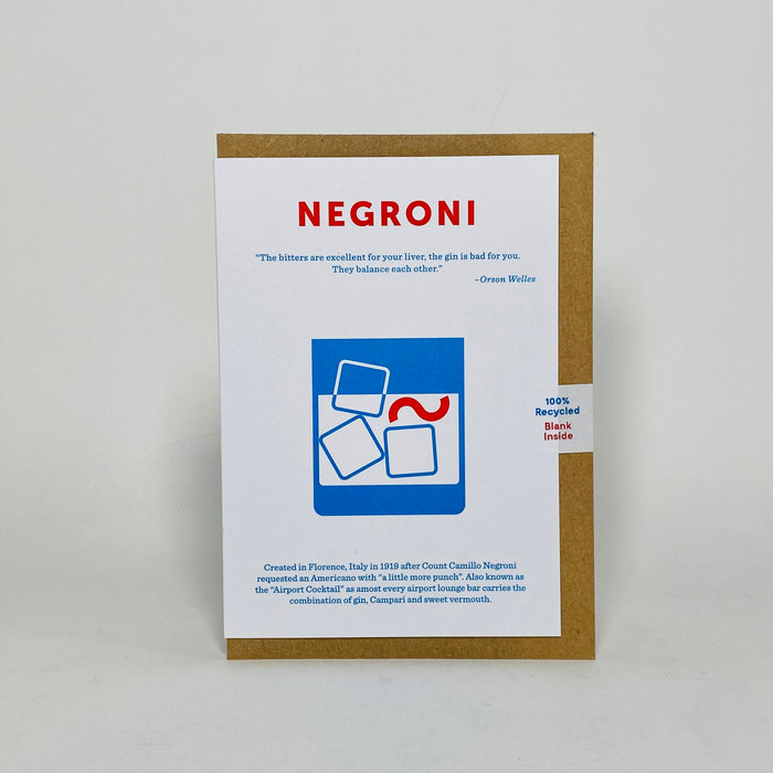 Negroni - Crispin Finn Card