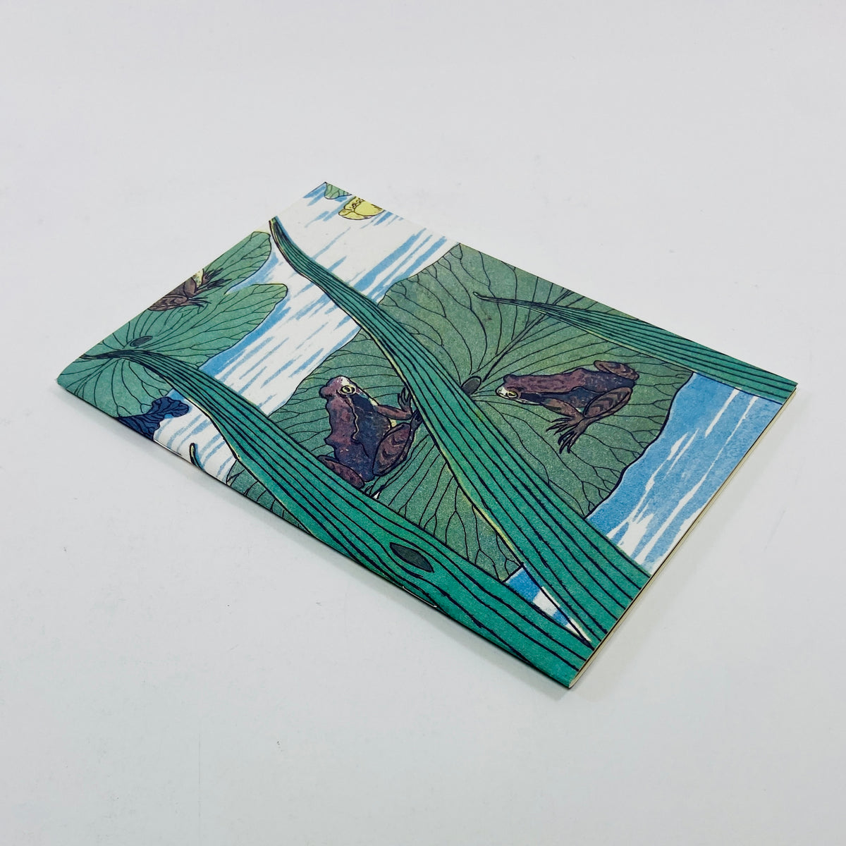 Notebook Frogs, Iris and Waterlilies Notebook