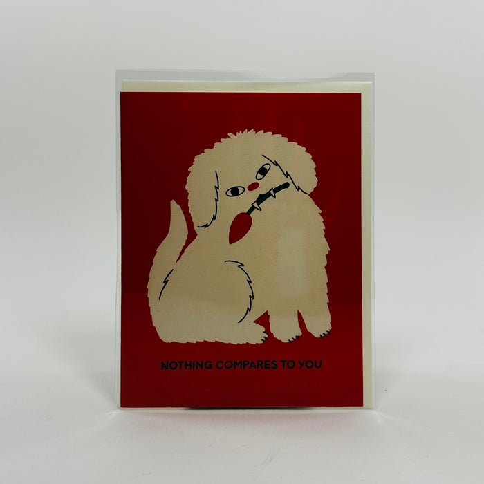 Nothing Compares To You - Red Cap Card