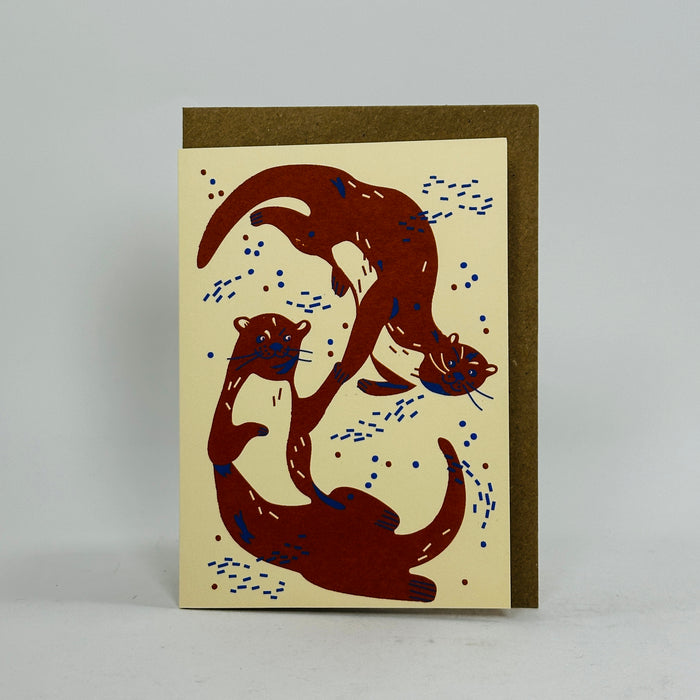 Otters - Pirrip Press Card