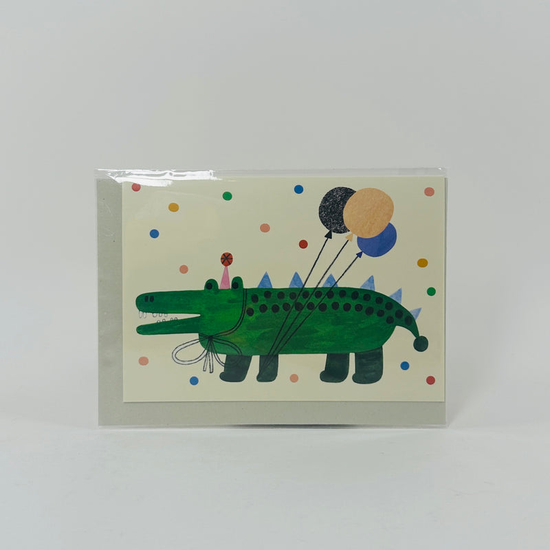 Party Alligator - Daria Solak Card