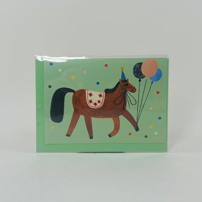 Party Horse - Daria Solak Card