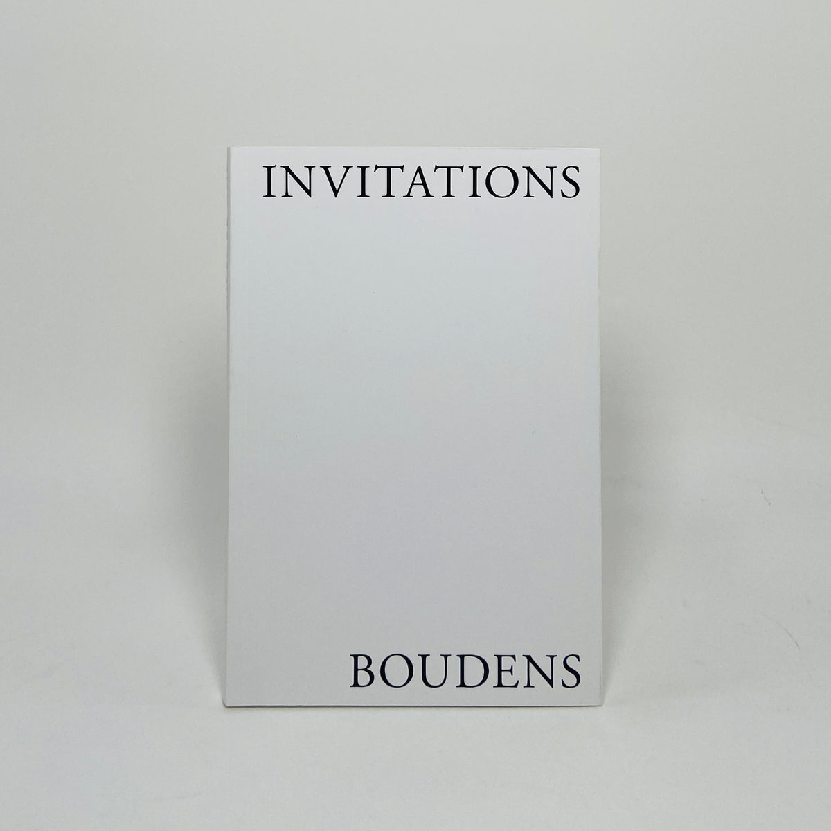 Paul Boudens - Invitations