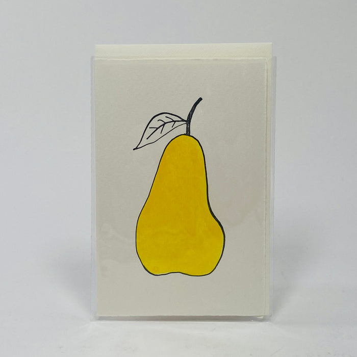 Pear - Scribble And Daub Card