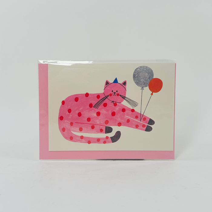 Pink Cat - Daria Solak Card