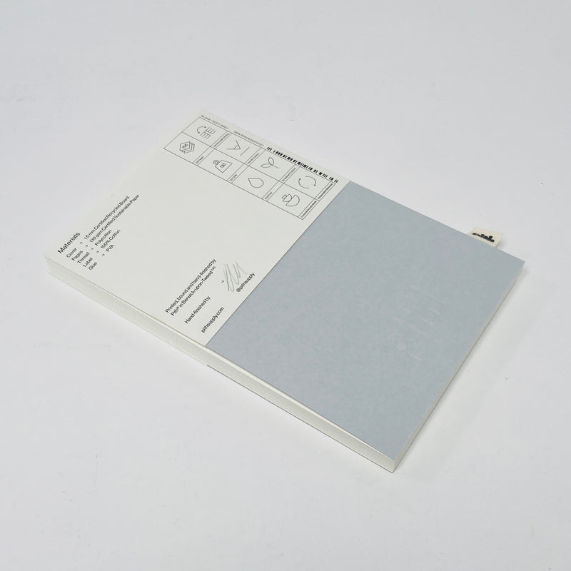 Pith Yuzu Flex Notebook Soft Grey - Blank