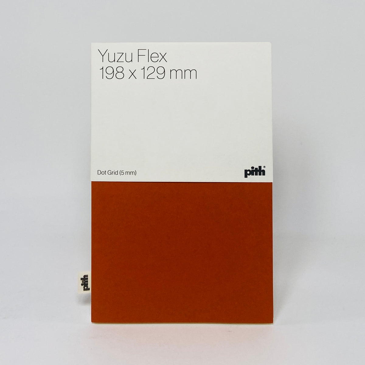 Pith Yuzu Flex Notebook Terracotta - Dot Grid