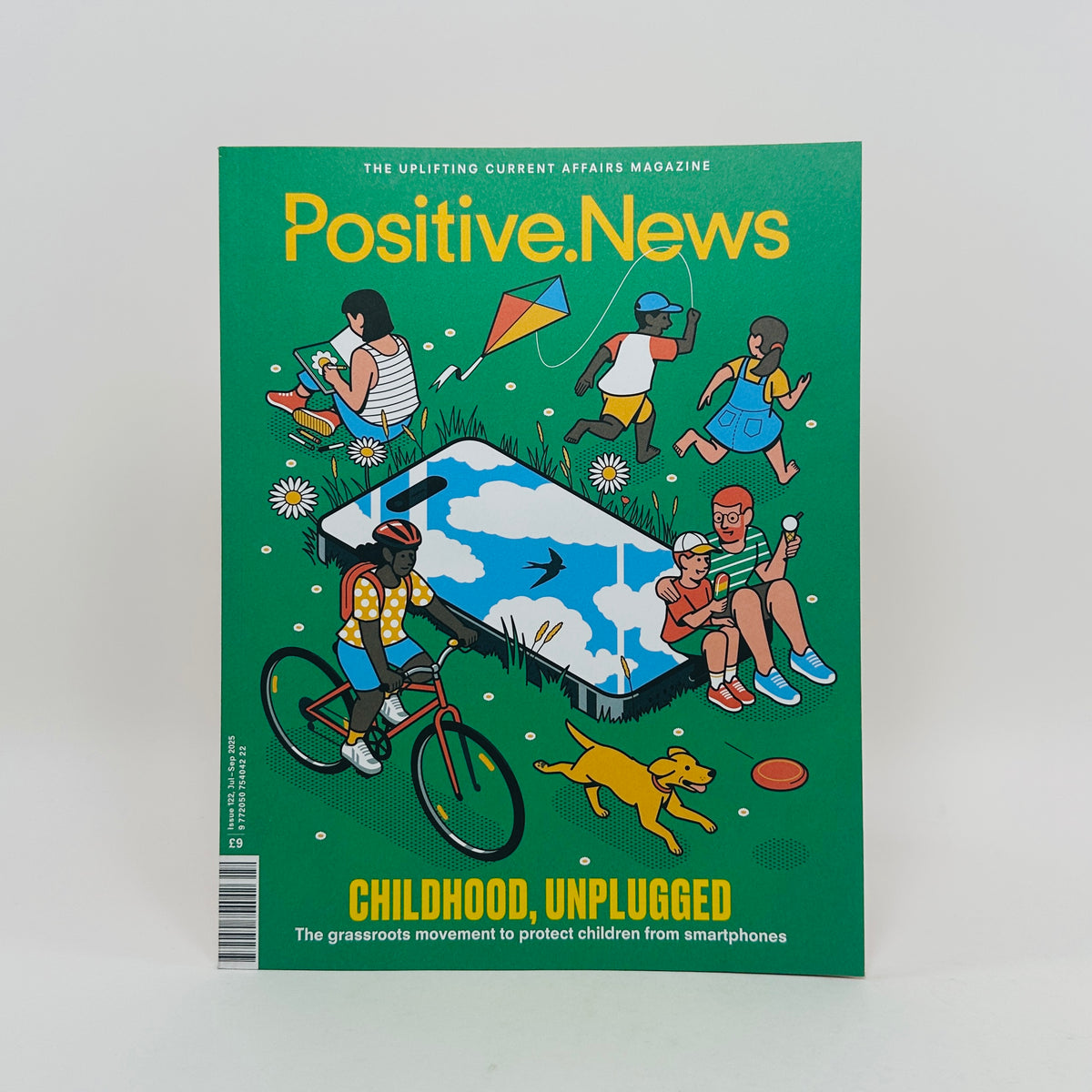 Positive News #122 - Childhood Unplugged - Jul-Sep 2025
