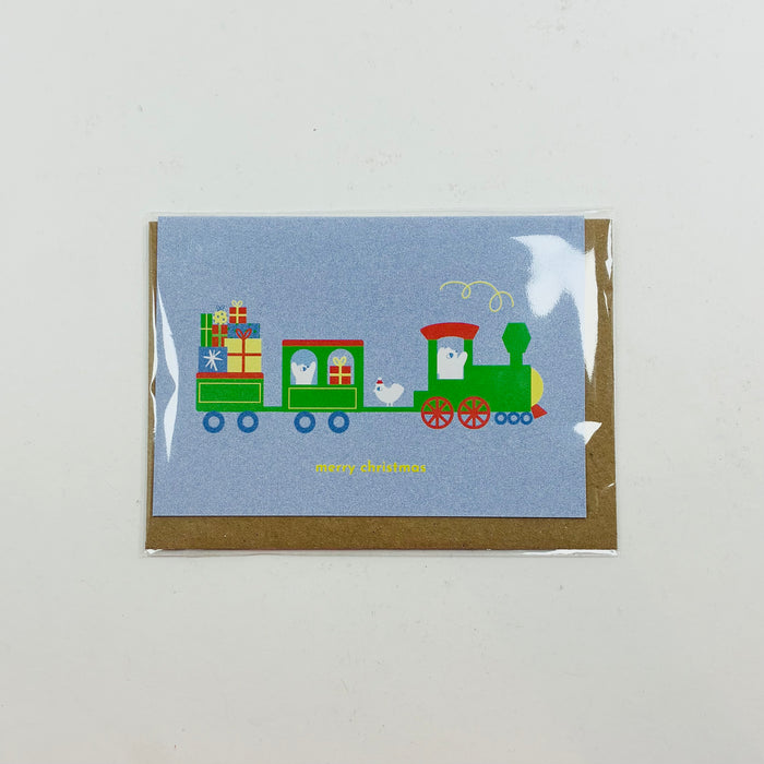 Present Delivery - Beth Mazuryk Christmas Card