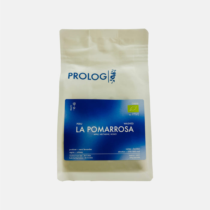 Prolog Coffee - La Pomarrosa Bourbon - Peru - 250g Bag