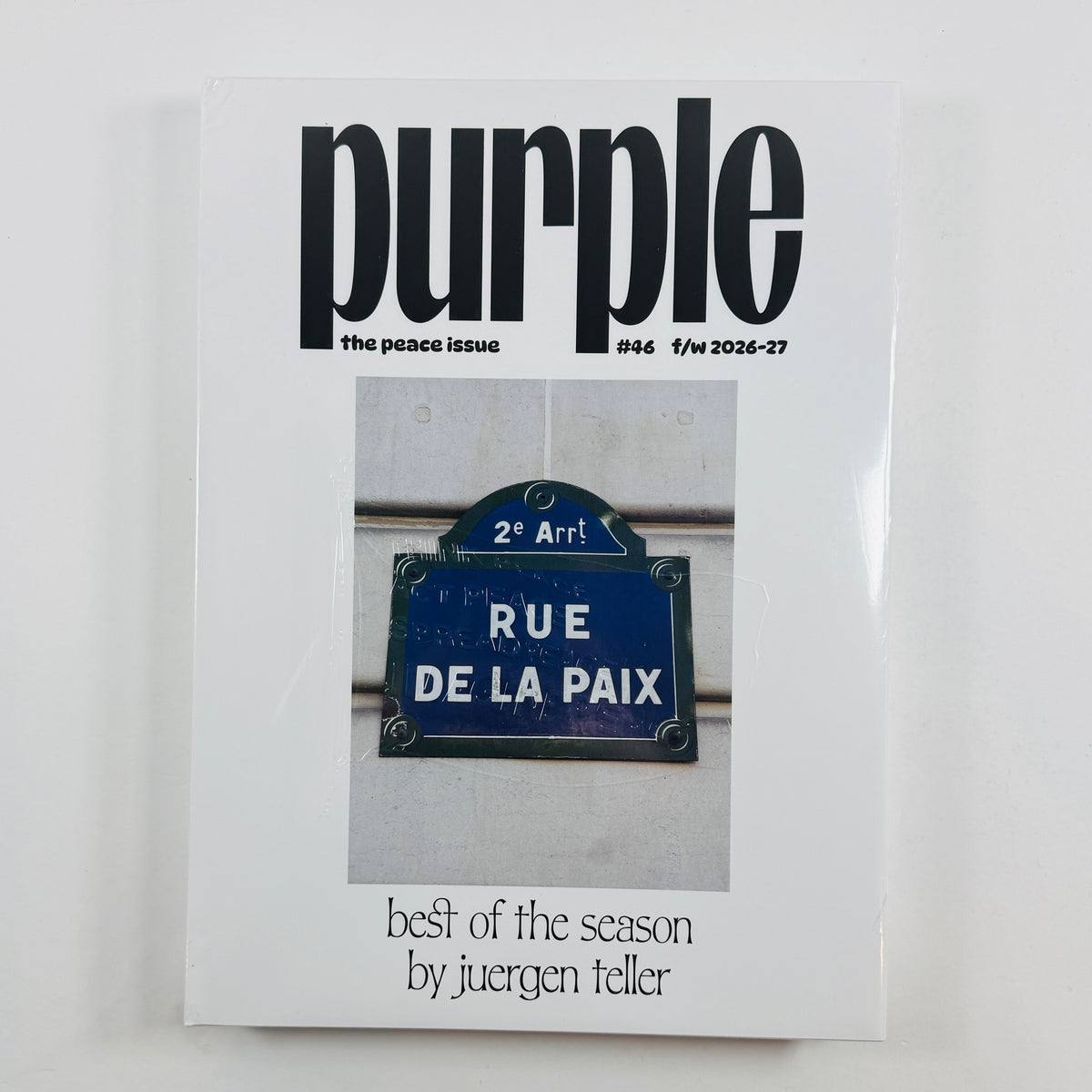 Purple #46 - The Peace Issue Fall/Winter 2026