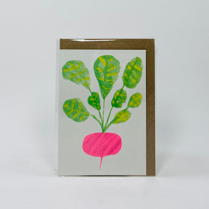 Radish - Hot Pink Press Card