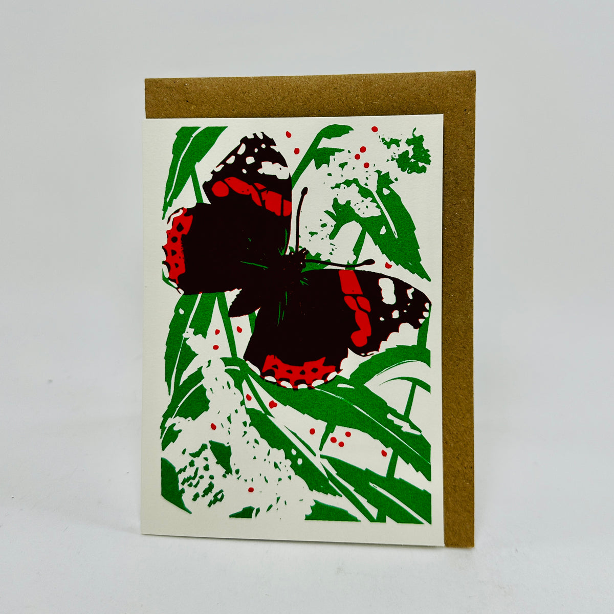 Red Admiral - Pirrip Press Card