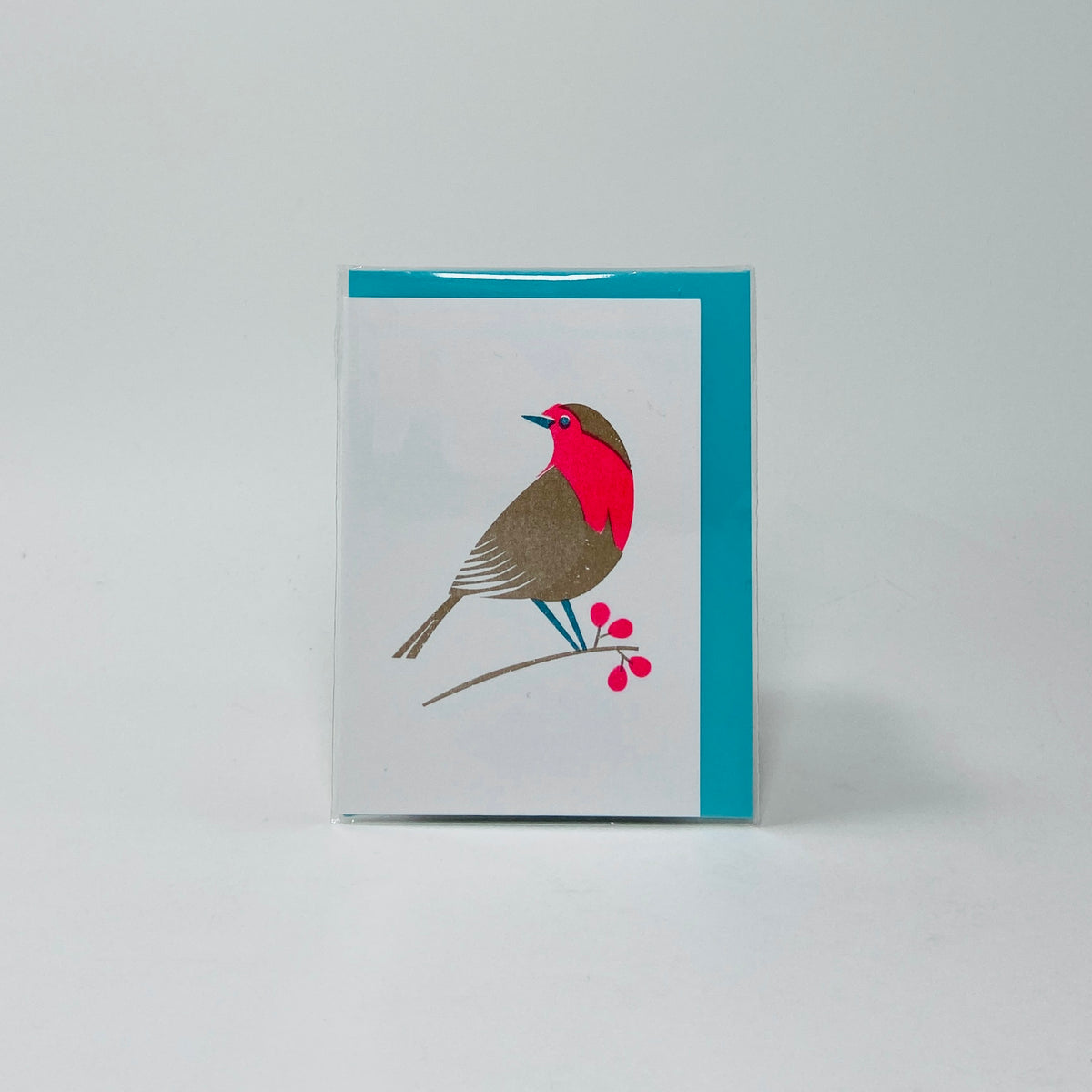 Retro Robin - Bobbie Print Card