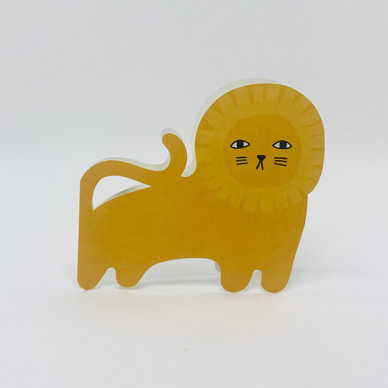 Richie Lion Cut-Out Card - Donna Wilson