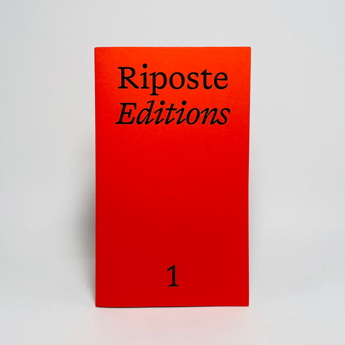 Riposte Editions #1