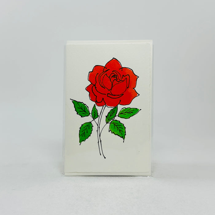 Rose Valentine - Scribble And Daub Card