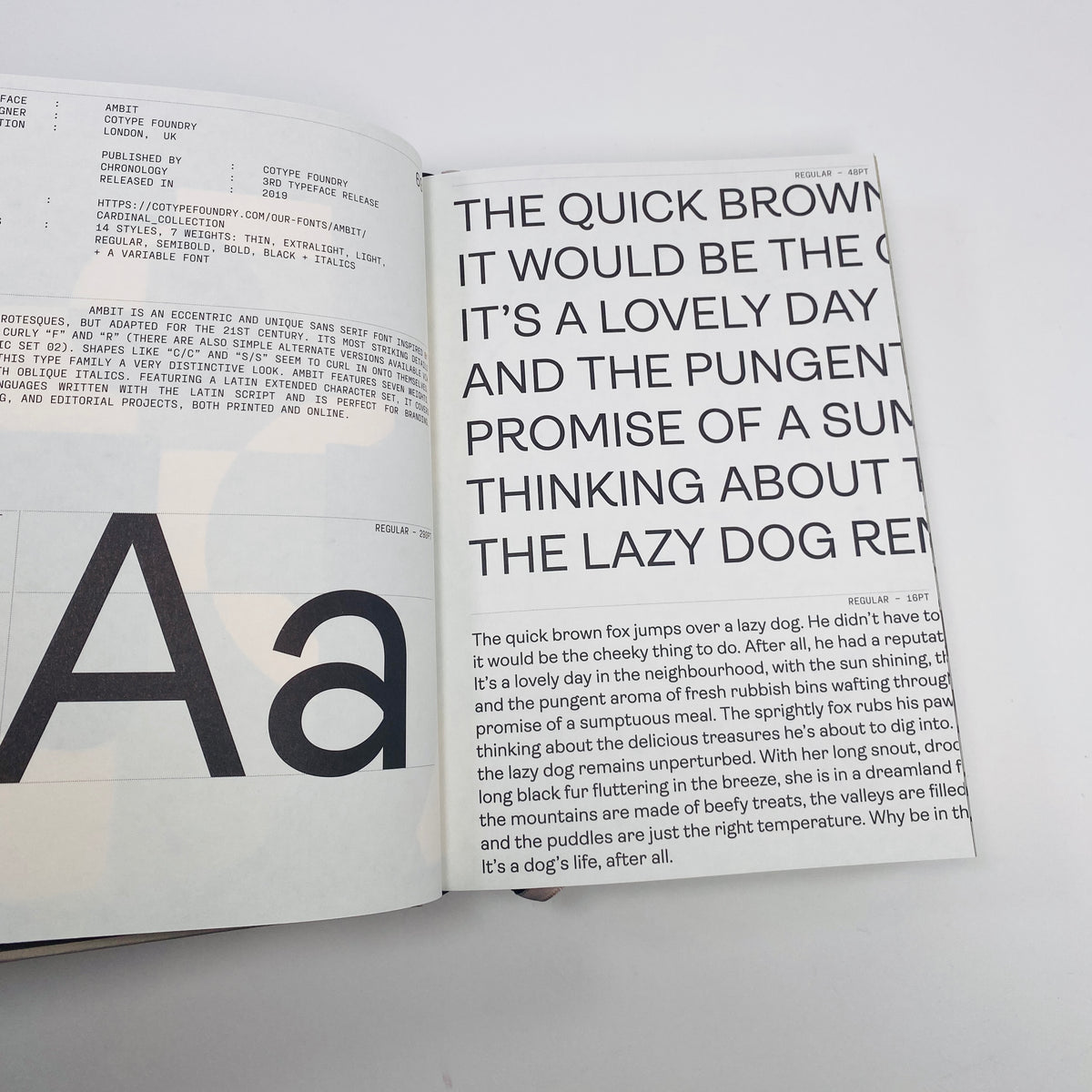 Sans in Use - A Collection of Sans Serif Typefaces